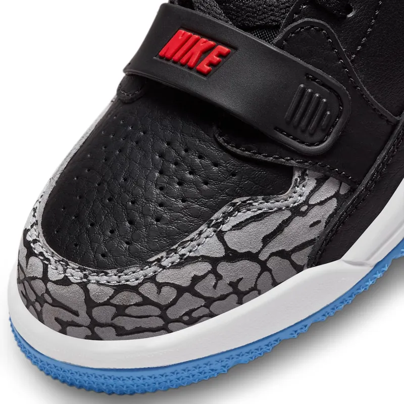 Jordan Legacy 312 Low Black Valor Blue University Red Wolf Grey (CD9055-004)