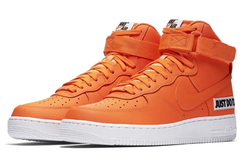 Nike Air Force 1 High Just Do It Pack Orange