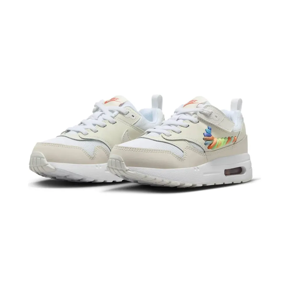 Nike Air Max 1 SE EasyOn PS “White Summit White Terra Blush Multi-Color” (FN4784-100)