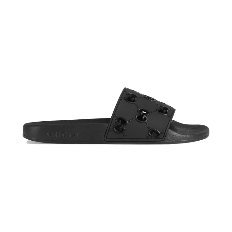 Gucci Slide Black Rubber (W)