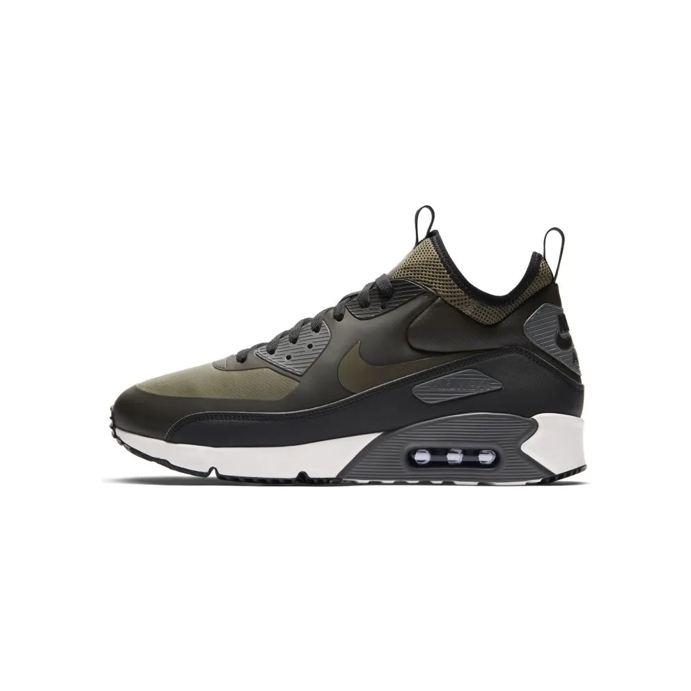 Nike Air Max 90 Ultra Mid Winter Sequoia Sequoia/Medium Olive-Black (924458-300)