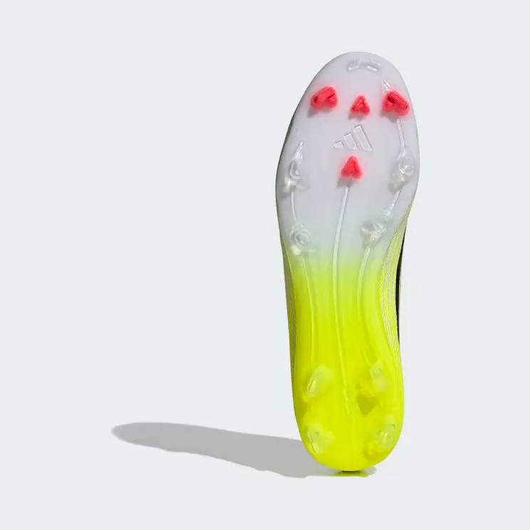 adidas F50 League Firm Ground / Multi Ground Football Boots “Team Solar Yellow 2 / Core Black / Lucid Red” (JR8995)