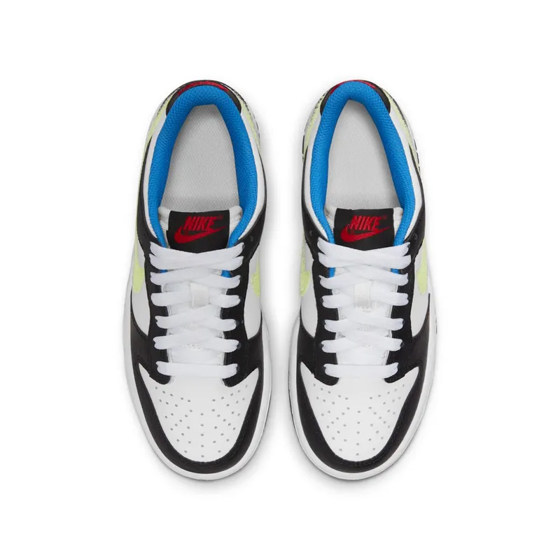Nike Dunk Low Signal Blue Lemon Twist (GS) (DQ0977-100)