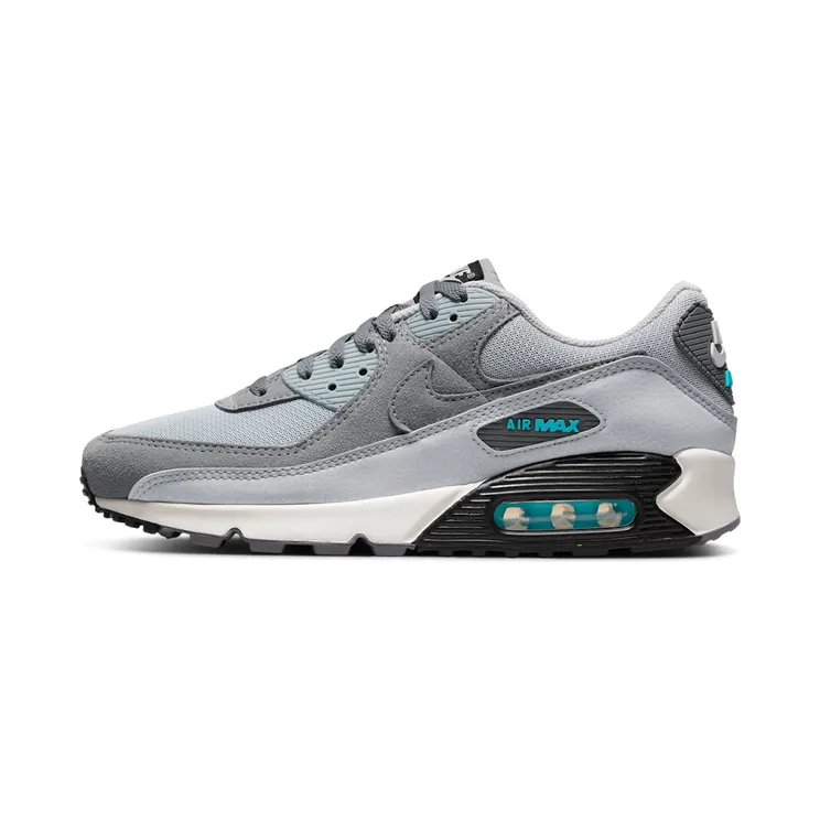 Nike Air Max 90 “Wolf Grey / Summit White / Chlorine Blue / Cool Grey” (DM0029-002)