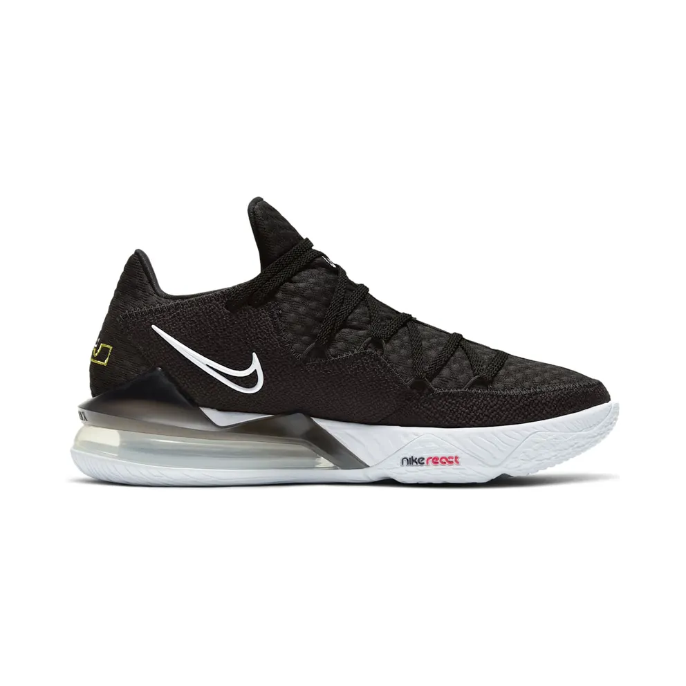 Nike LeBron 17 Low Black White Black/White-Multi-Color (CD5007-002)