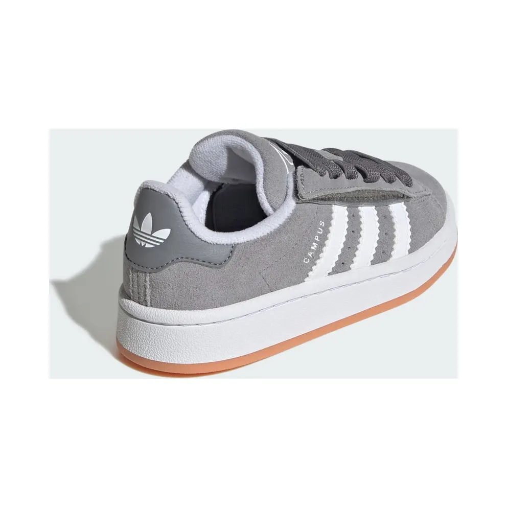 Adidas Campus 00s Comfort Closure with Elastische Veters Kids Grey Three / Cloud White / Cloud White (JQ6384)