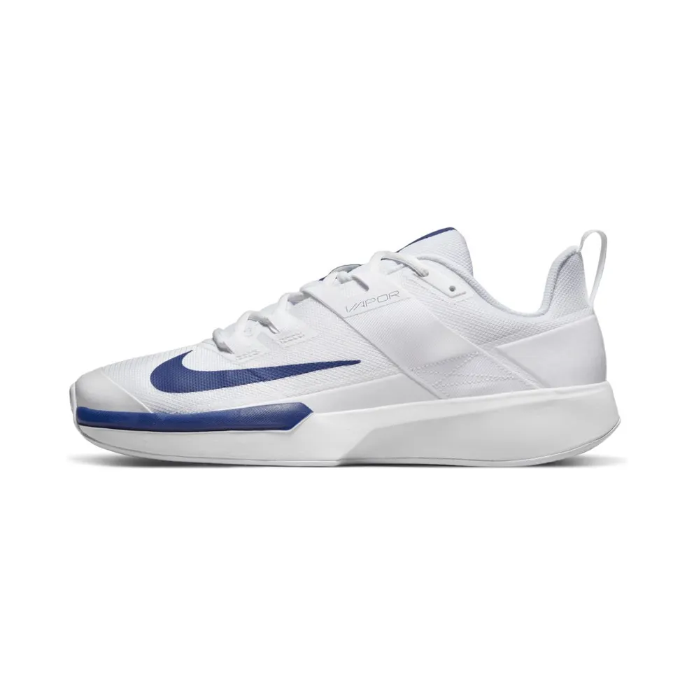 NikeCourt Vapor Lite (gravel) “White / Deep Royal Blue” (DH2949-141)