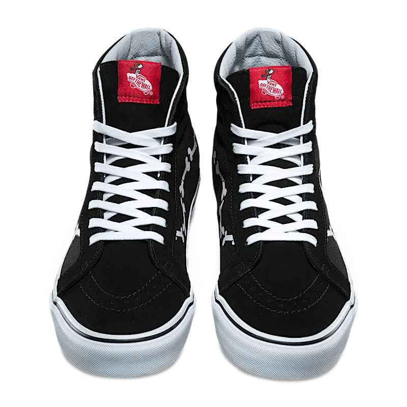Vans Sk8-Hi Re-Issue Peanuts Snoopy Bones (2017) Snoopy Bones/Black (VN0A2XSBOHL)