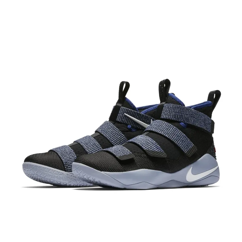 Nike  LeBron Zoom Soldier 11 Glacier Grey Glacier Grey/White-Deep Royal Blue (897644-005)