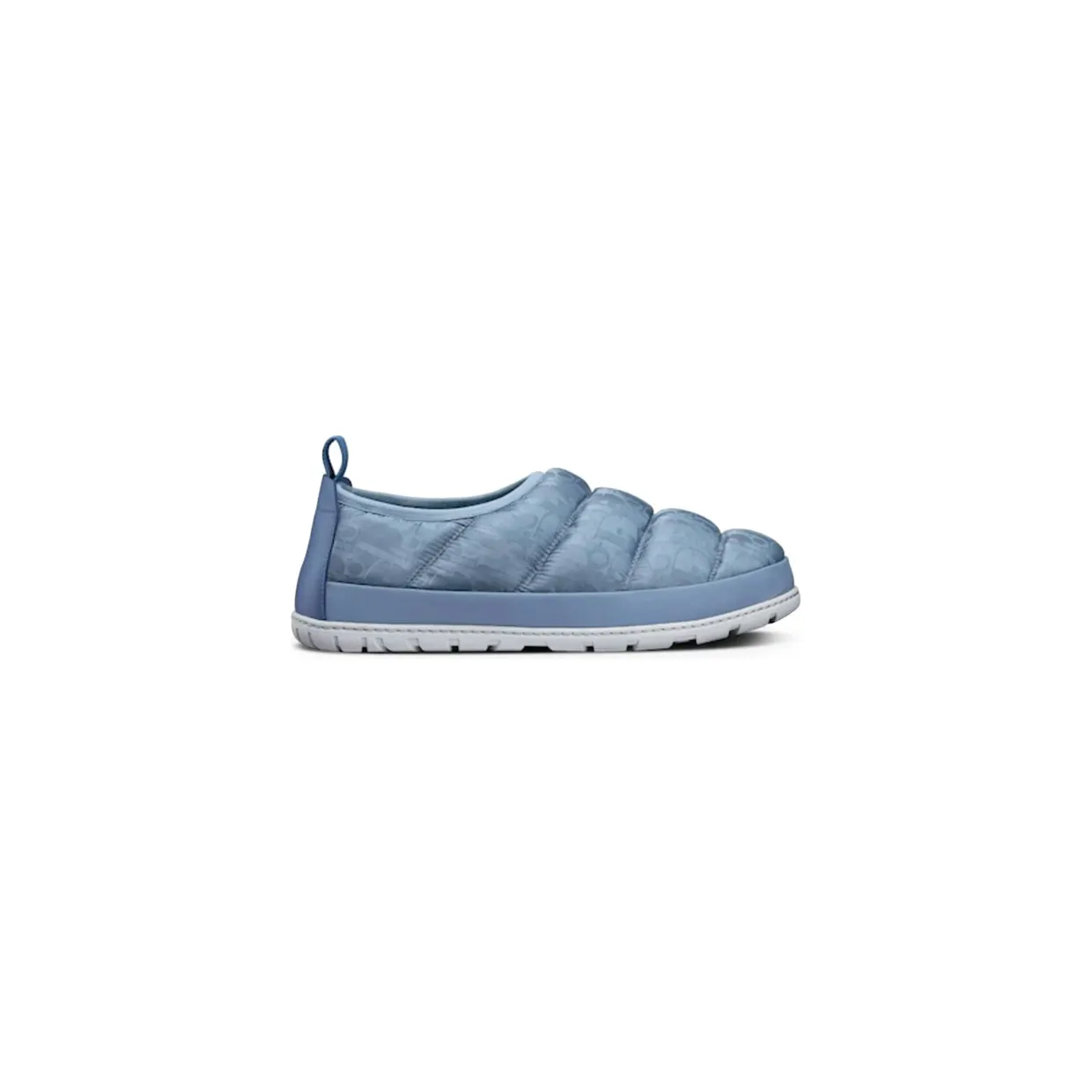 Dior Snow Slipper Blue Oblique Technical Fabric (3SA089ZHN_H500)