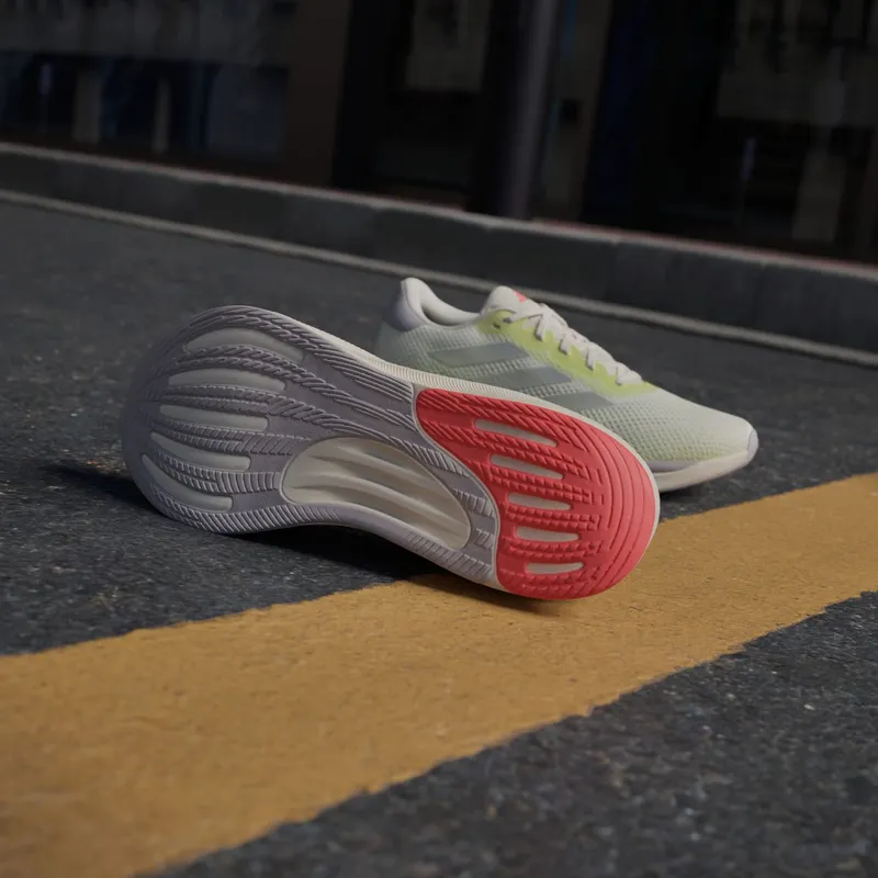 adidas Supernova Stride Off White Silver Metallic Pulse Lime (IE8181)