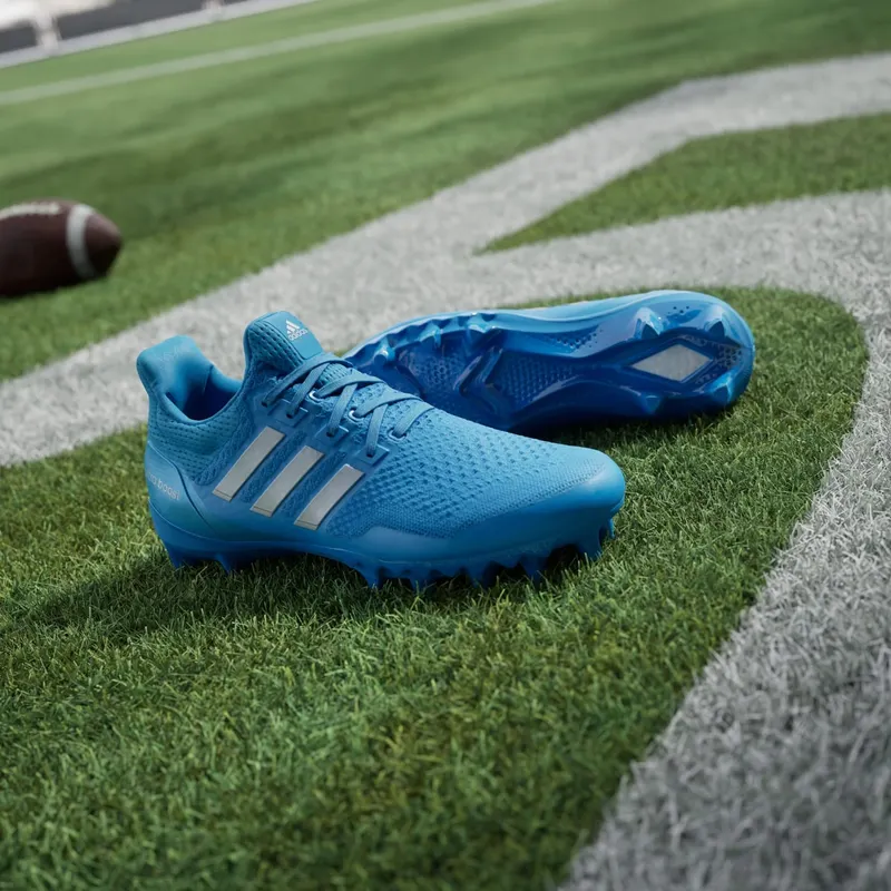 adidas Ultra Boost Football Cleats Solar Blue Silver Metallic (JP7412)