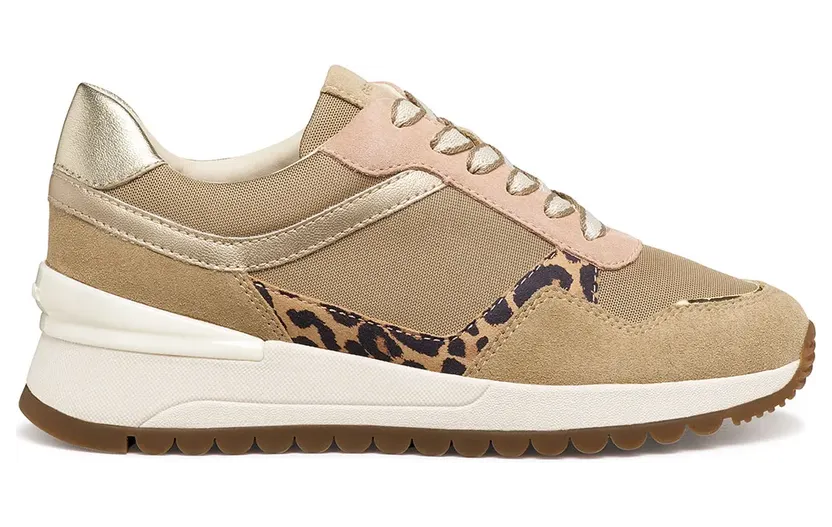 Geox sneaker Licht taupe/Melkwit (D6500A01120-CH65K)