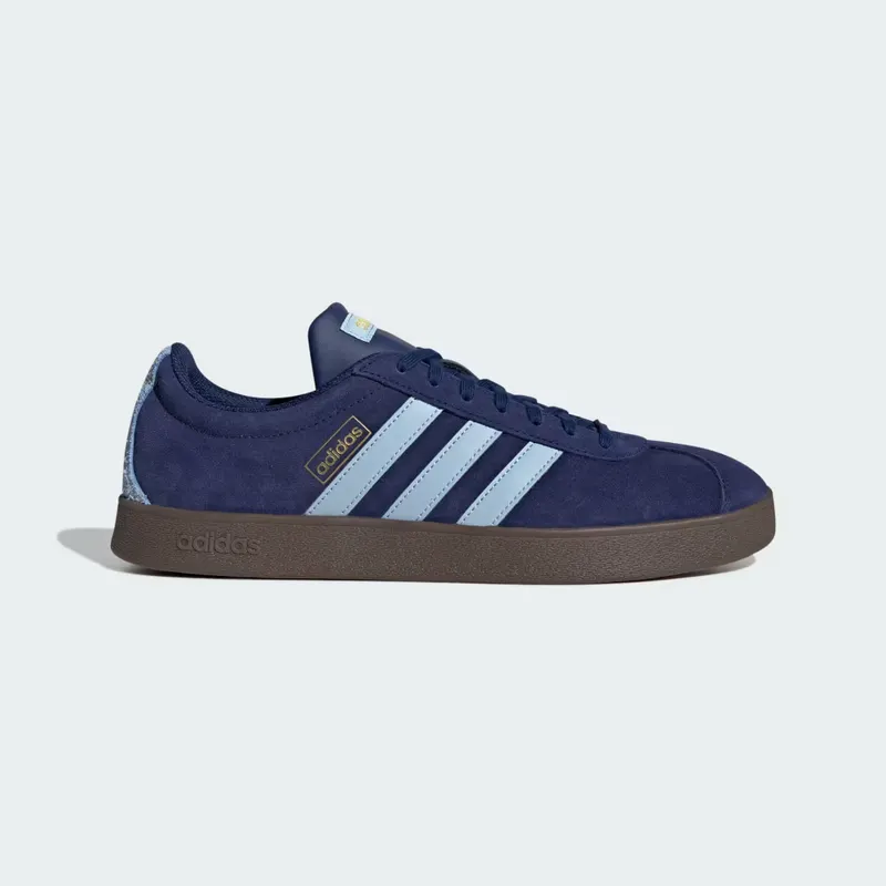 adidas VL Court 2.0 “Dark Blue / Clear Sky / Gum” (JR8308)