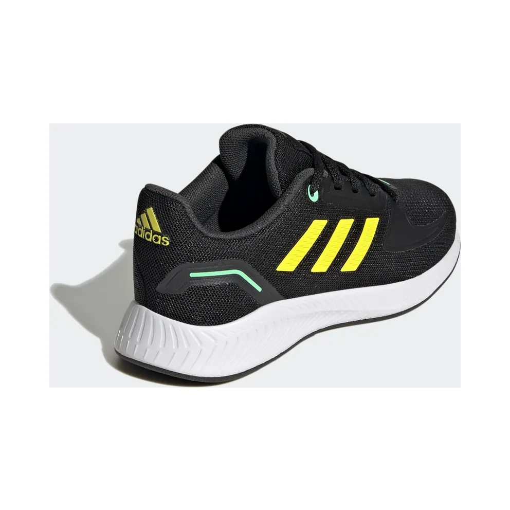 Adidas Runfalcon 2.0 Core Black / Beam Yellow / Beam Green (HR1408)