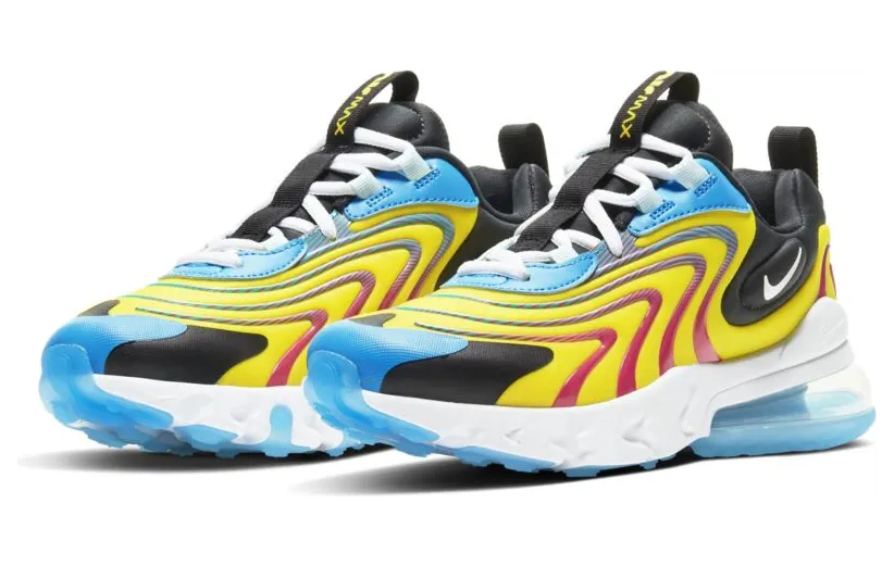 Nike Air Max 270 React ENG’Laser Blue’ GS (CD6870-700)