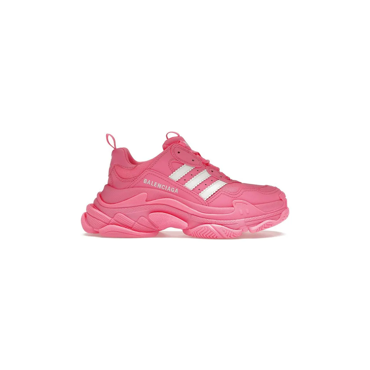 Balenciaga x adidas Triple S Neon Pink (712764W2ZB65590)