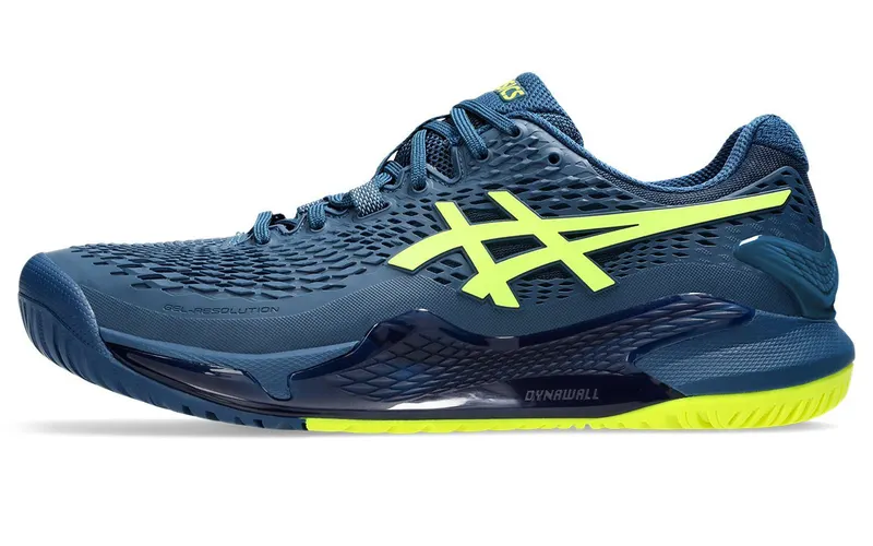 ASICS Gel-Resolution 9 Mako Blue Safety Yellow (1041A330-404)