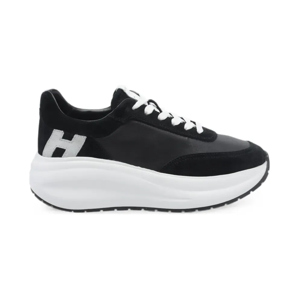 Hogan Maxi I with plateauzool and logopatch – Black (HXW6960GG30UHC)