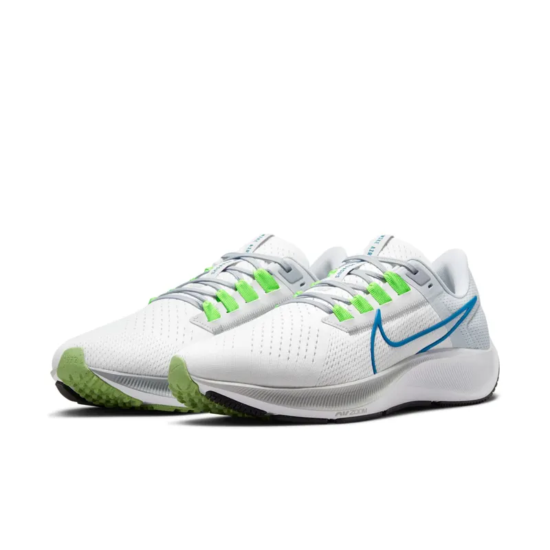 Nike Air Zoom Pegasus 38 Pure Platinum Imperial Blue (CW7356-103)