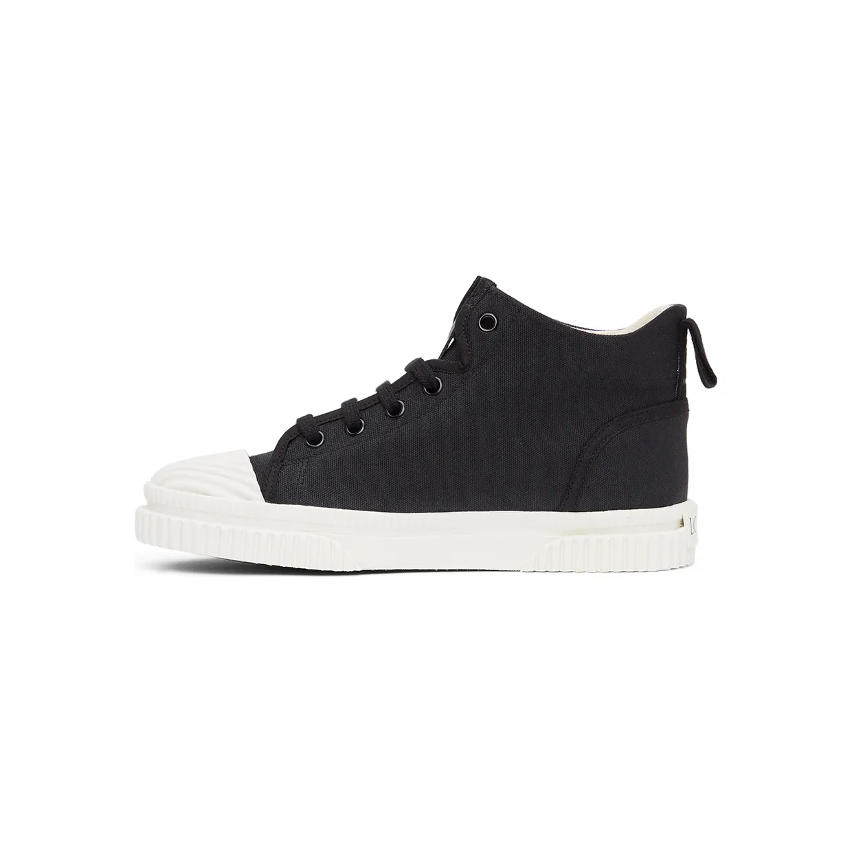 Loewe Black Canvas High-Top Sneakers (L815282X21) (3)