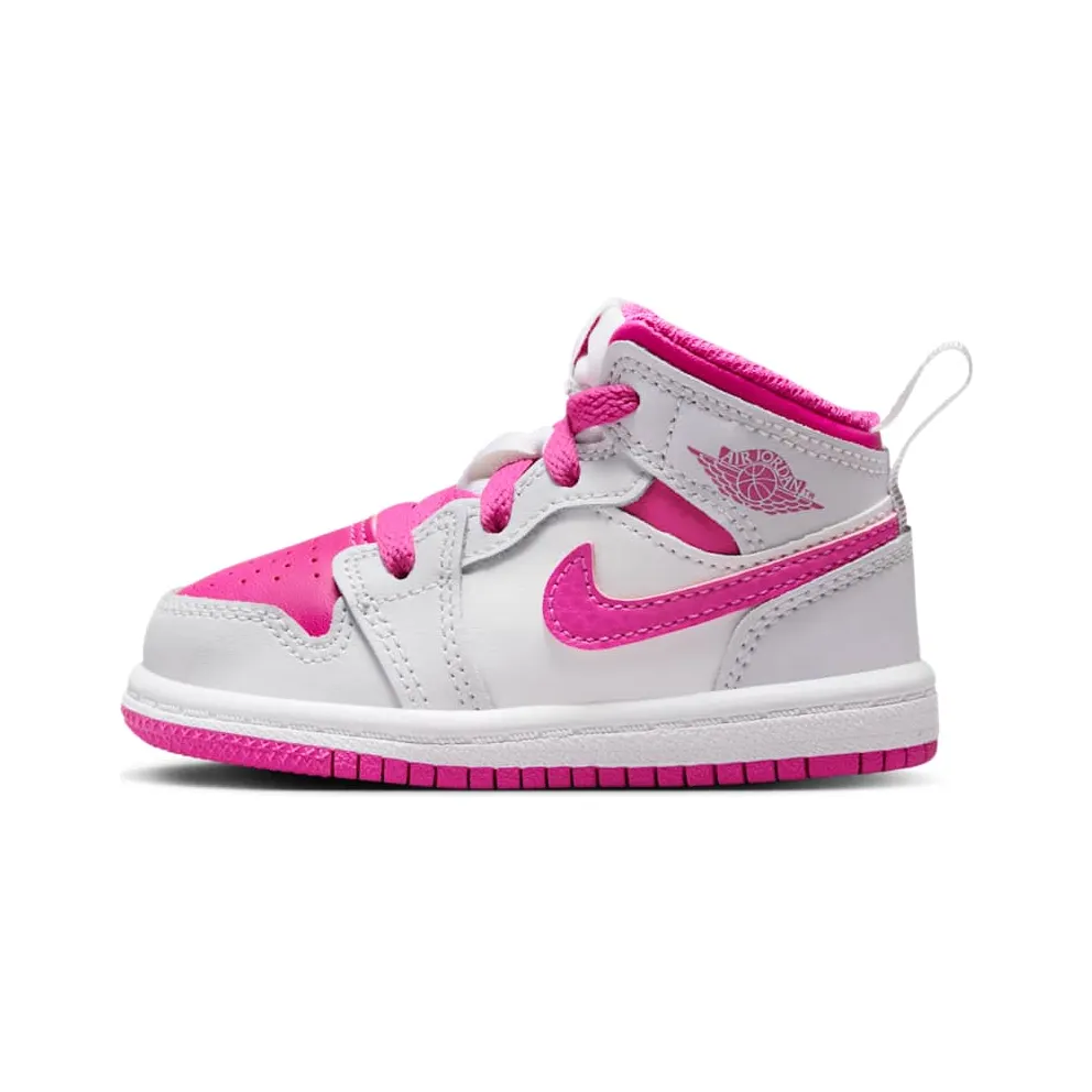 Jordan 1 Mid Iris Whisper White Fire Pink (FD8782-500)