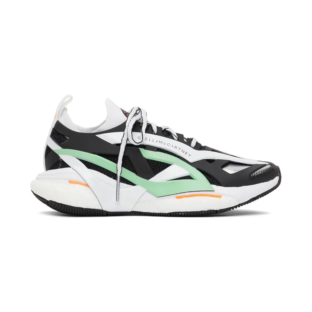 Adidas adidas by Stella McCartney SolarGlide Core Black / Cloud White / Bliss Green (GY6096)