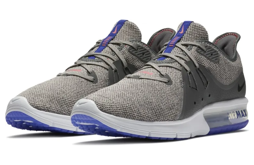 Nike Air Max Sequent 3 Dark Grey Black-Moon Particle