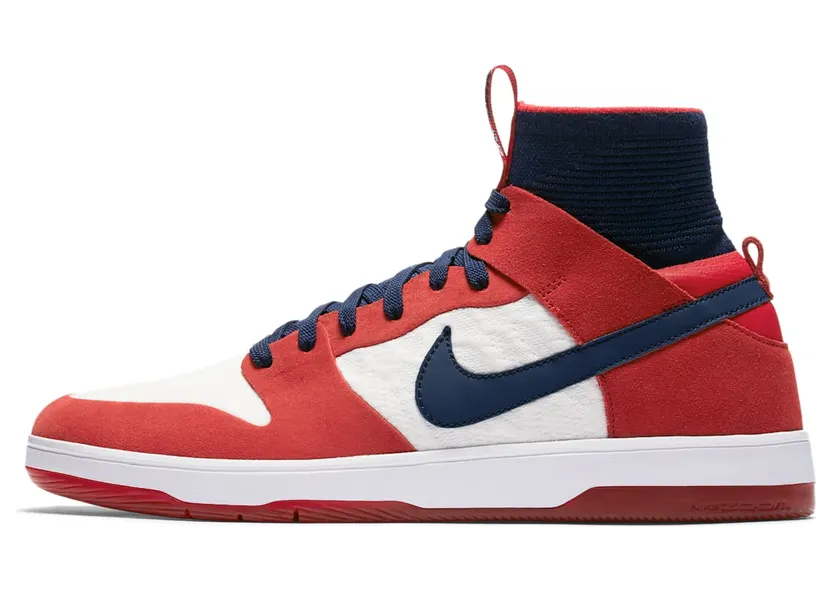 Nike SB Dunk High Elite Red Navy White