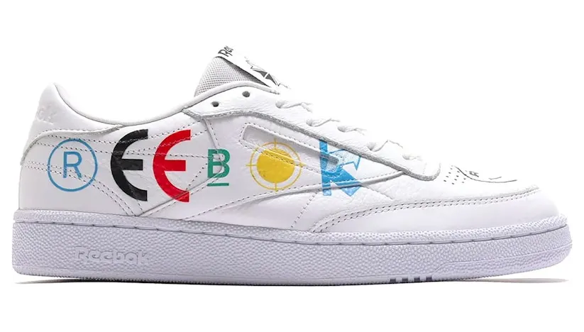 Reebok Club C 85 BlackEyePatch White