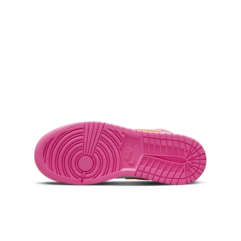Air Jordan 1 Mid Pinksicle Safety Orange (GS) (DX3240-681)