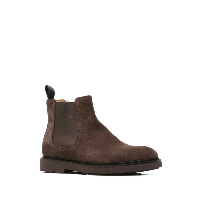 Henderson Baracco Suede Chelsea “Brown” (84507.S.0 ESPRE)