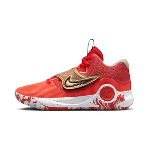 Nike KD Trey 5 X “University Red / Midnight Navy / Light Orewood Brown / Metallic Gold” (DD9538-600)