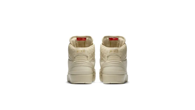 Jordan 2 Retro Just Don Beach (GS) Beach/Metallic Gold-University Red (839604-250)
