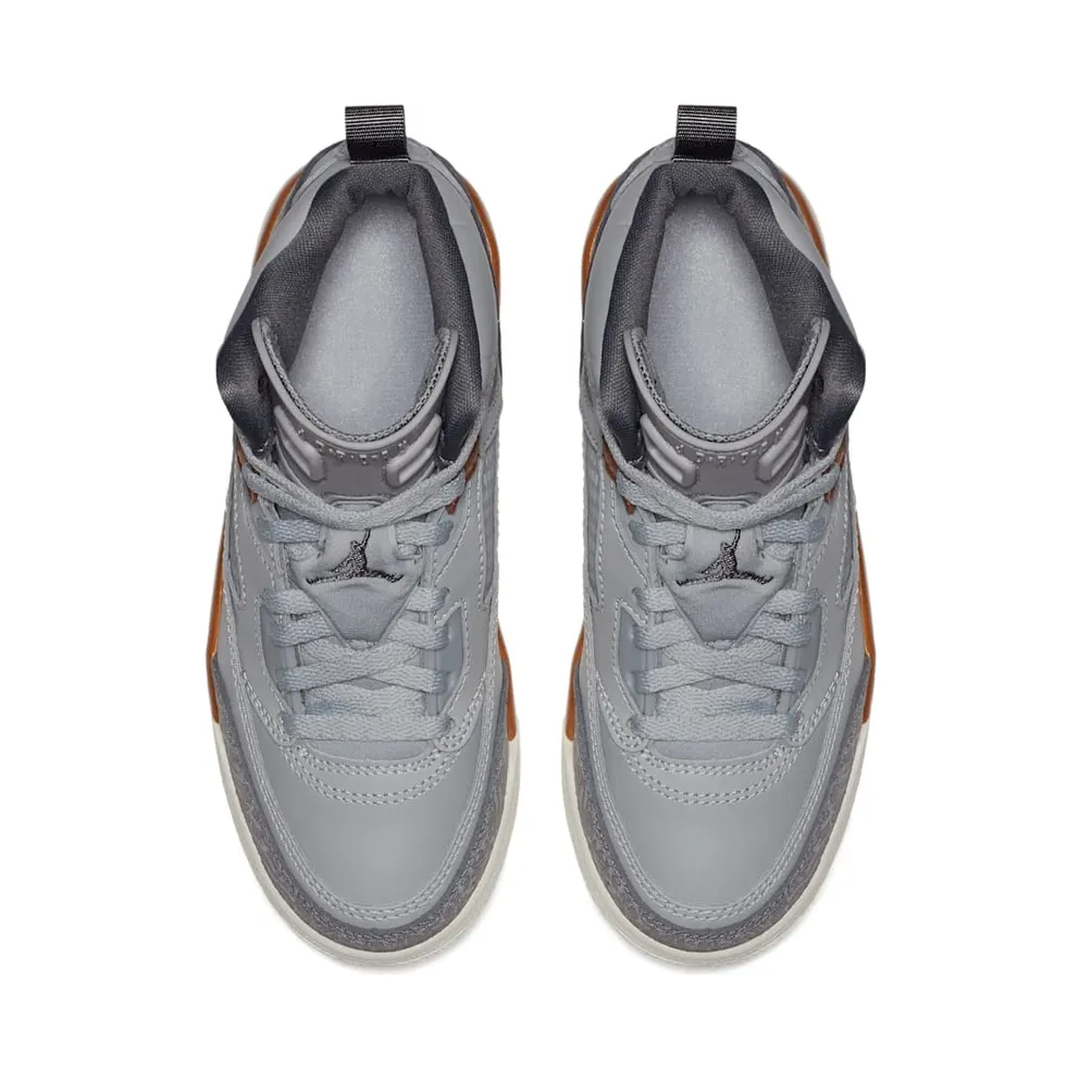 Jordan Spizike Wolf Grey Metallic Red Bronze (PS) Wolf Grey/Dark Grey-Metallic Red Bronze-Sail (535708-018)