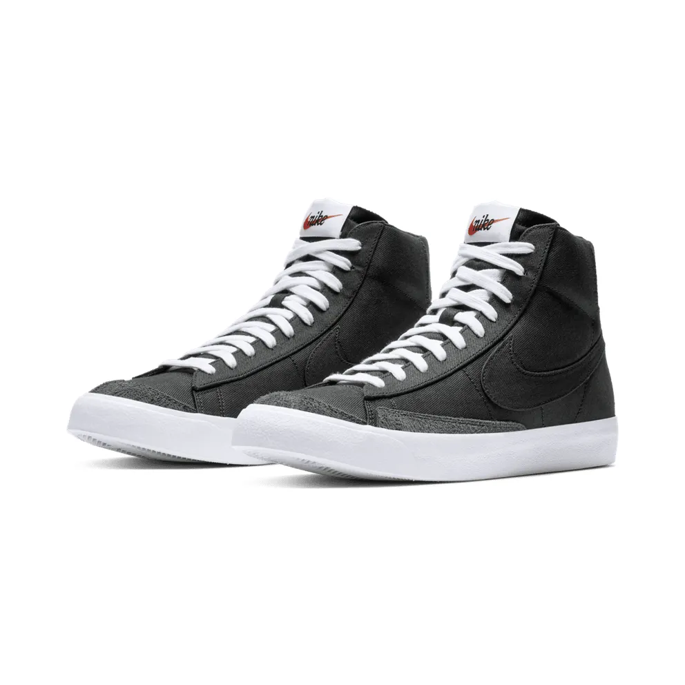 Nike Blazer Mid 77 Vintage Black Canvas Black/Black-Black-White (CD8238-001)