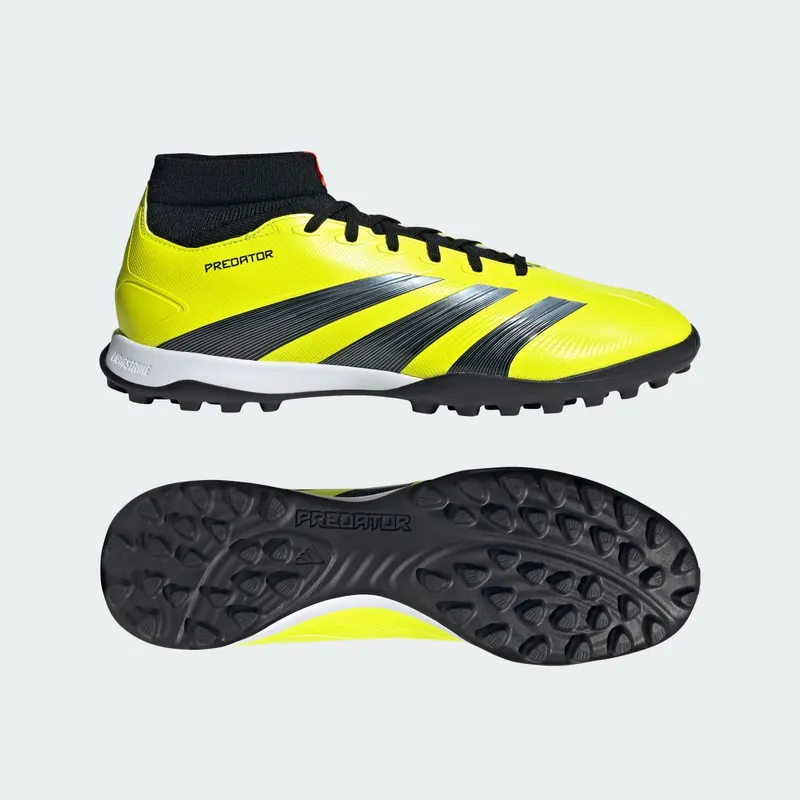 adidas Predator 24 League Turf Team Solar Yellow Core Black Solar Red (IG7721)