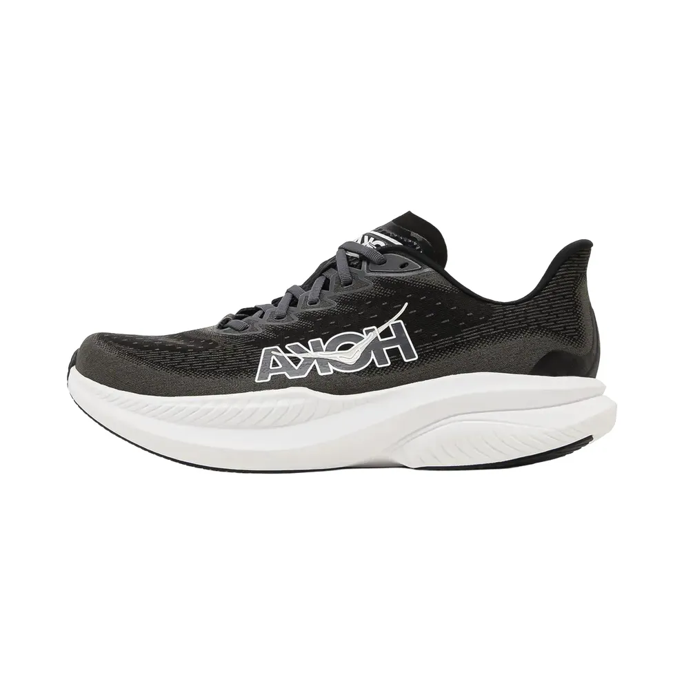 Hoka Mach 6 Wide “Black White” (1147833-BWHT)