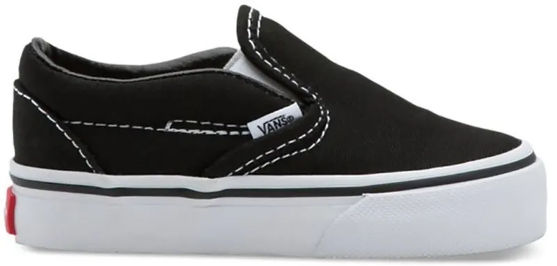 Vans Classic Slip-On Black White (TD) Black/White (VN000EX8BLK)