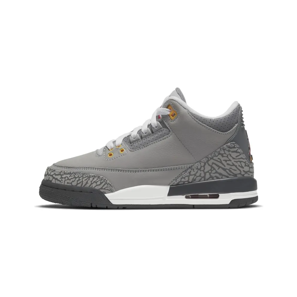 Air Jordan 3 Retro Cool Grey (GS) (398614-012)