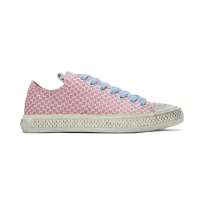 Acne Studios Pink & Blue Ballow Jacquard Alina Sneakers (AD0466-)