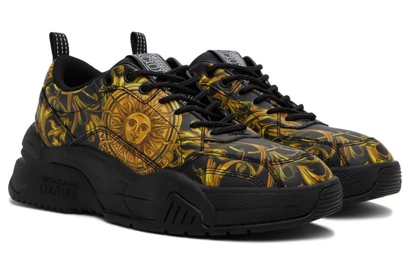 Versace Jeans Couture White Stargaze Sneakers (E72YA3SF6 EZP096) (4)