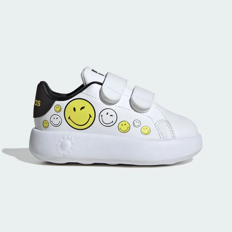 Adidas adidas Smiley Advantage Kids’ Shoes Cloud White / Bright Yellow / Core Black (IH6257)