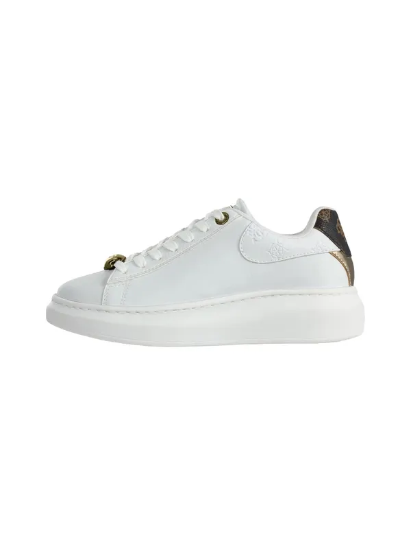 Guess sneaker Brown / Donkerbruin / Gold / White (84571)