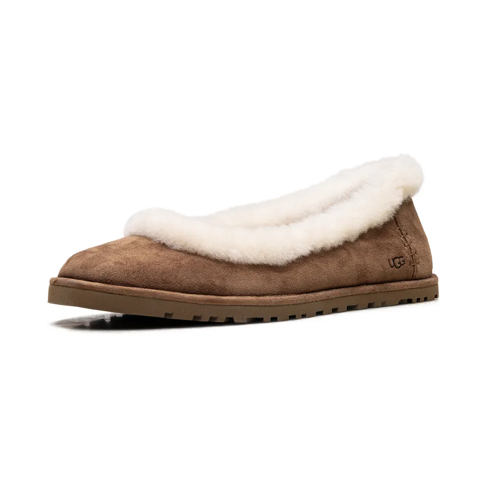 Ugg Zora Ballet Flat “Chestnut” (1178111-CHE)