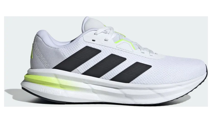 Adidas Galaxy 7 Hardloopschoenen Cloud White / Core Black / Solar Slime (JP6600)