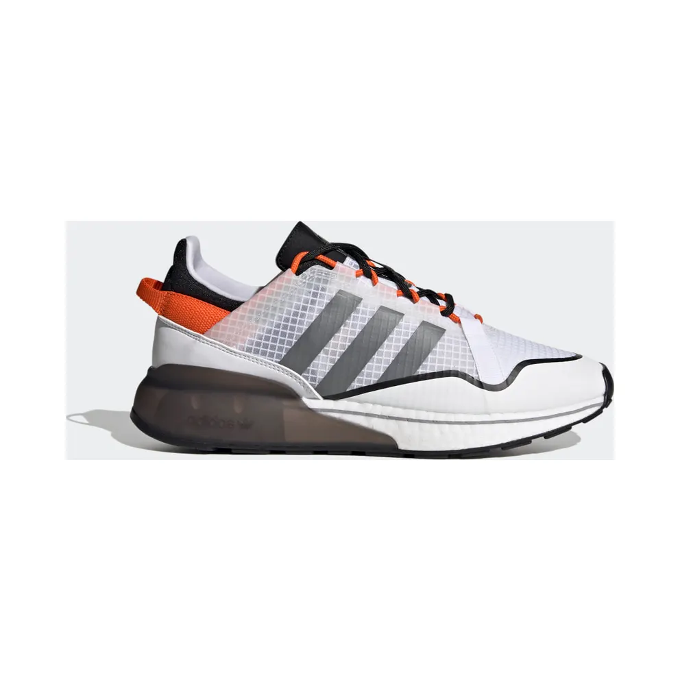 adidas ZX 2K BOOST PURE Cloud White / Grey Three / Orange (H06568)