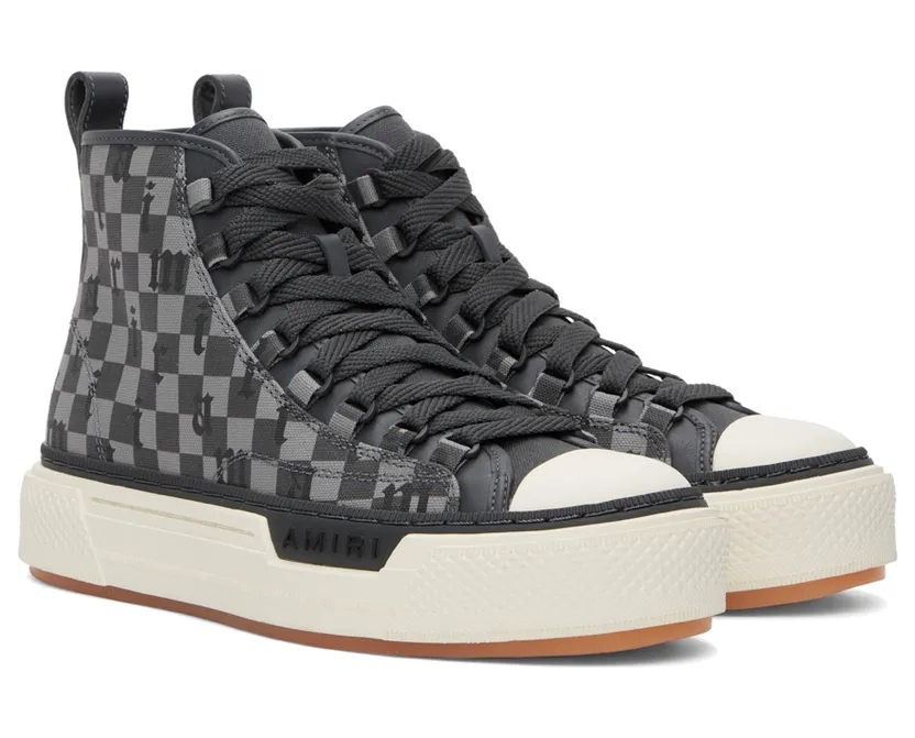 AMIRI White English Court Hi Sneakers (SS22MFS005) (4)