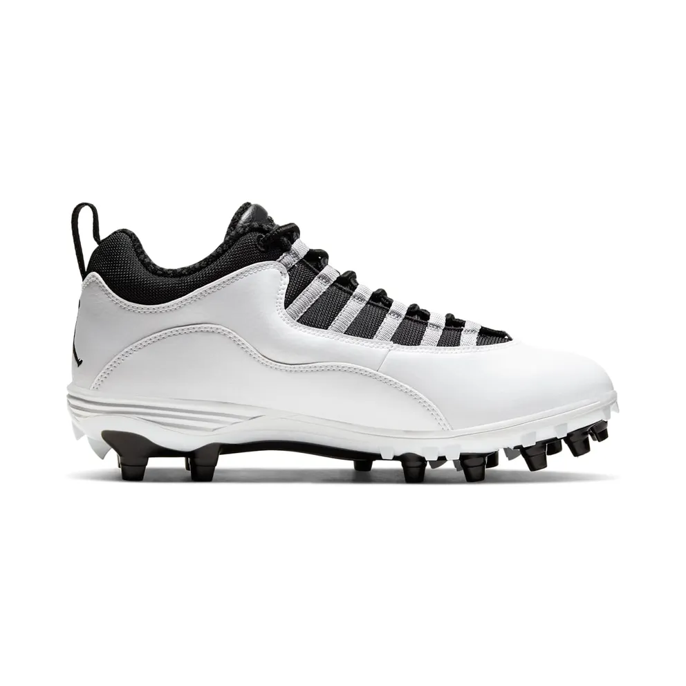 Jordan 10 TD Low Steel Grey White/Light Steel Grey-Black (CQ2072-100)