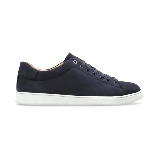 Brioni low-top suede “Blue” (QHM70LOE728)